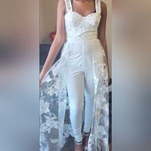 Fashion Nova Love And Lace Jumpsuit